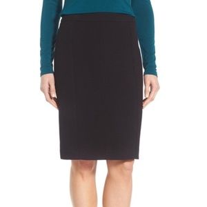 Halogen Seamed Pencil Skirt Black XS Small Size 2